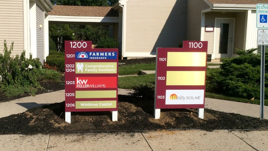 Post & Panel Signs